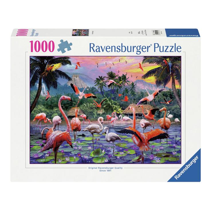 RAVENSBURGER PUZZLE FENICOTTERI ROSA 1000 PZ 00574