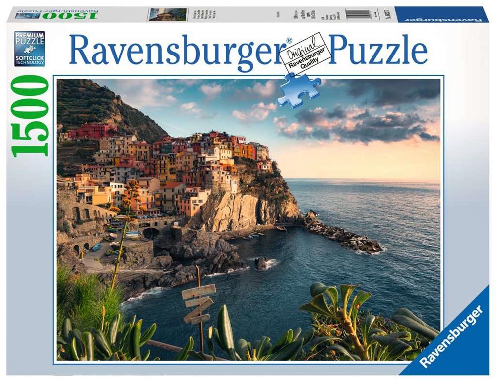 RAVENSBURGER PUZZLE VISTA DELLE CINQUE TERRE 1500 PZ 00705