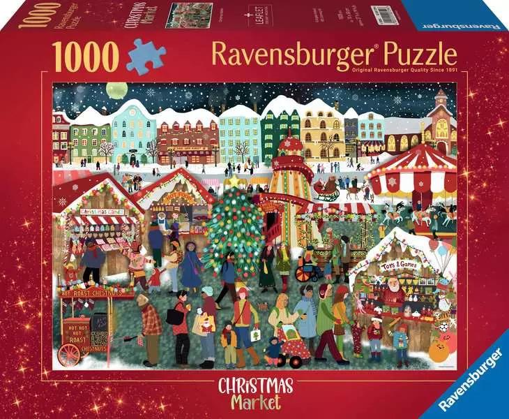 RAVENSBURGER PUZZLE MERCATINO DI NATALE 1000 PZ 00729