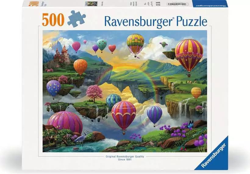 RAVENSBURGER PUZZLE AIR BALLOON VALLEY 500 PZ 01190