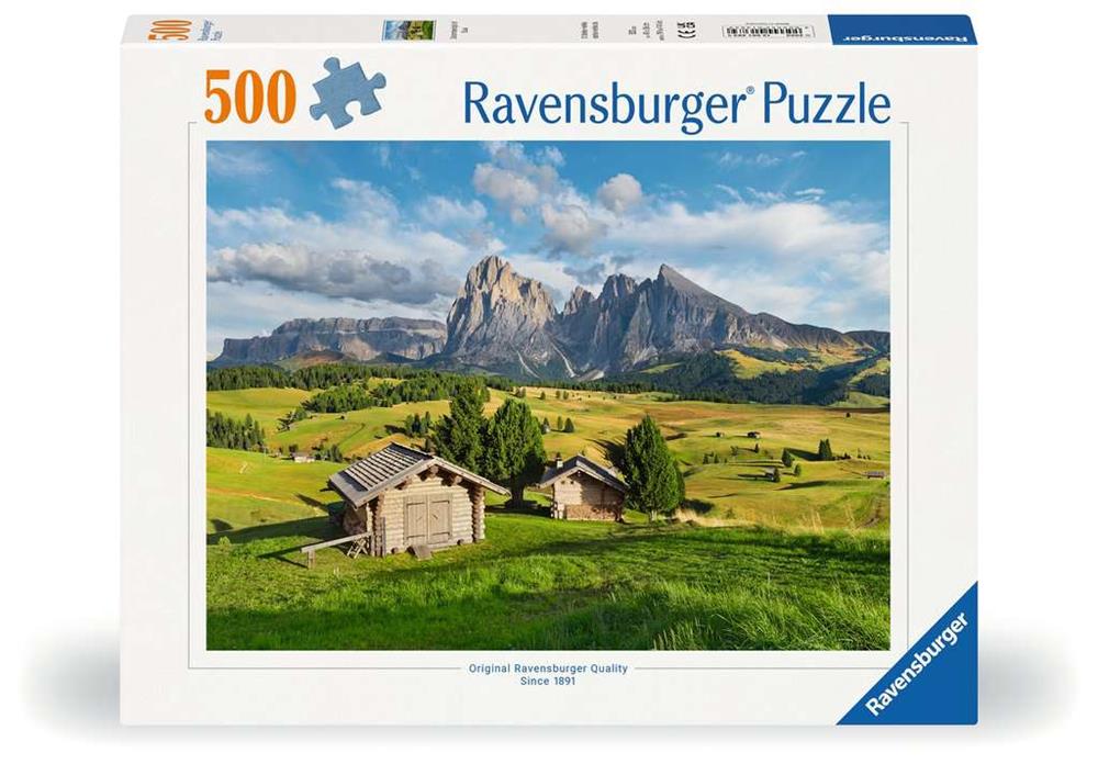 RAVENSBURGER PUZZLE DOLOMI ALPE DI SIUSI 500 PZ 01383