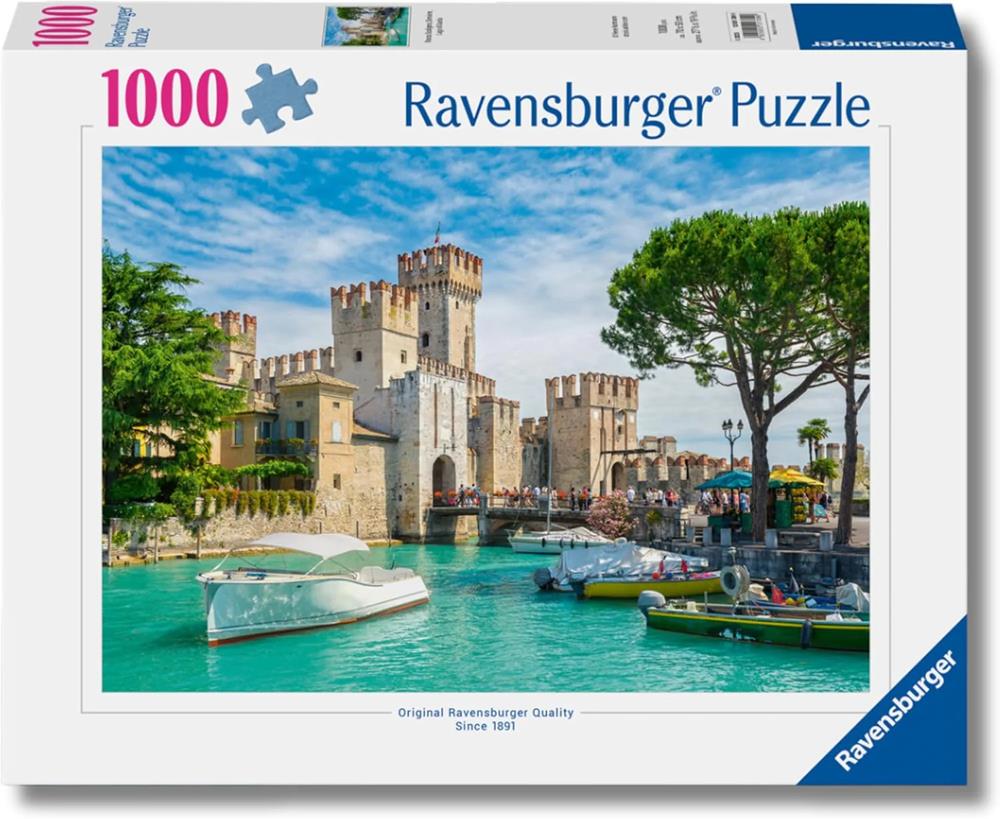 RAVENSBURGER PUZZLE ITALIAN LANDSCAPE 3 LAGO DI GARDA 1000 PZ 01789