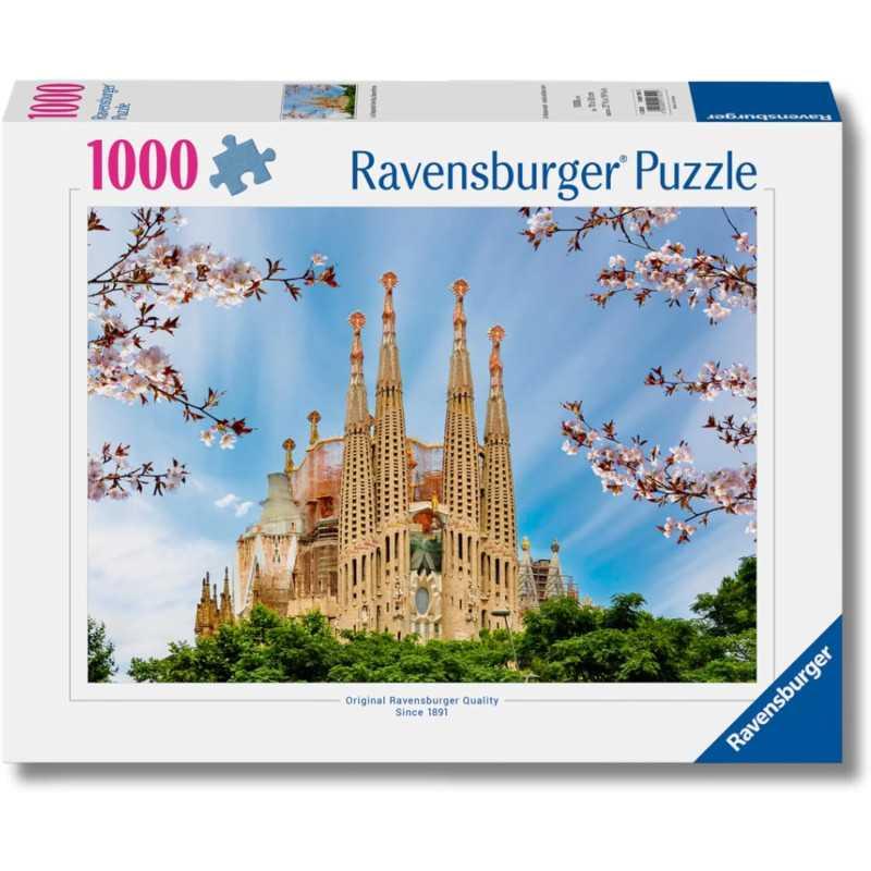 RAVENSBURGER PUZZLE SPANISH LANDSCAPE BARCELLONA 1000 PZ 01791