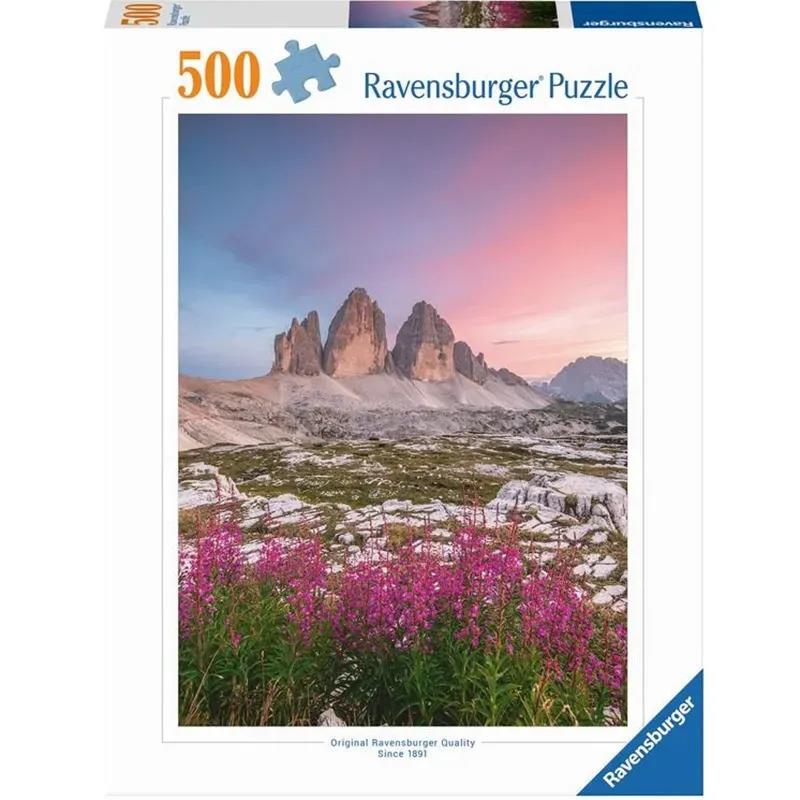 RAVENSBURGER PUZZLE LE TRE CIME DI LAVAREDO 500 PZ 01793