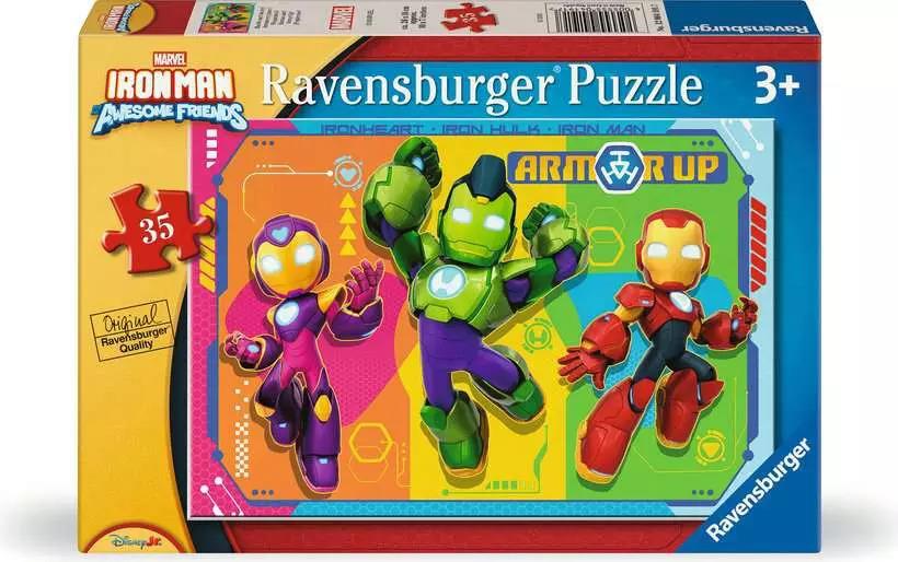 RAVENSBURGER PUZZLE IRON MAN E HIS AWESOME FRIENDS 35 PZ 04191