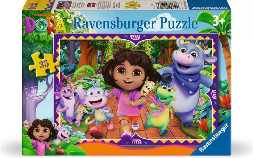 RAVENSBURGER PUZZLE DORA L'ESPLORATRICE 35 PZ 04196