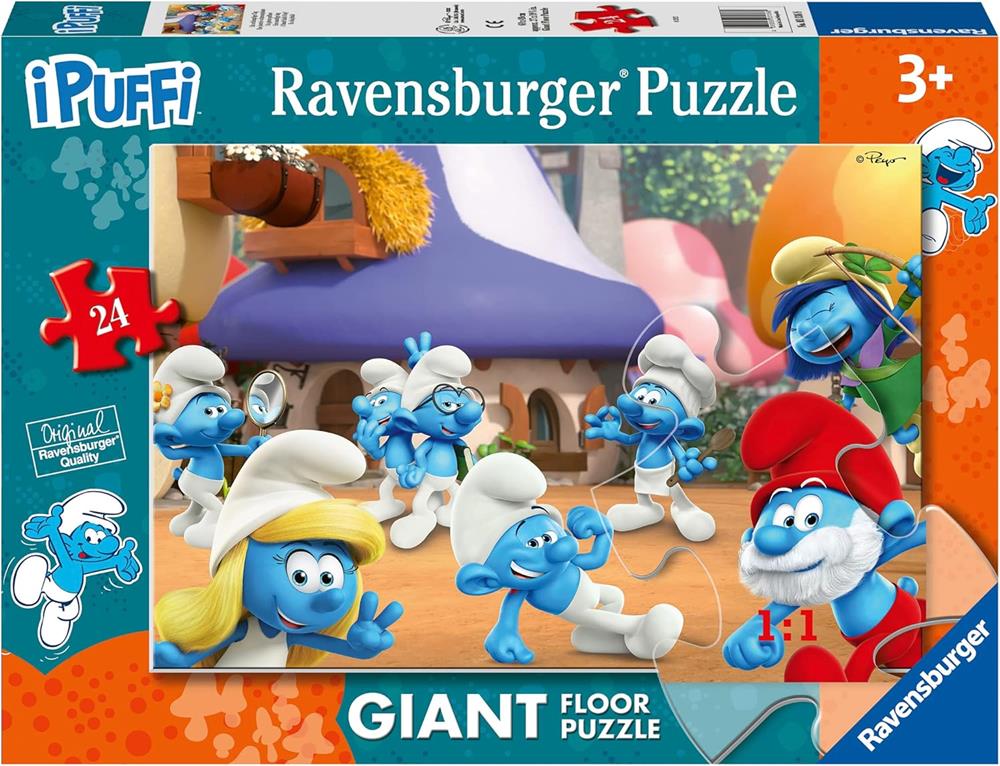 RAVENSBURGER PUZZLE PUFFI 24 GIANT DA PAVIMENTO 24 PZ 04219