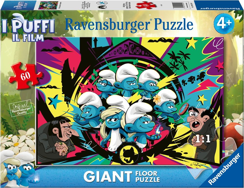 RAVENSBURGER PUZZLE PUFFI 60 GIANT DA PAVIMENTO  60 PZ 04220