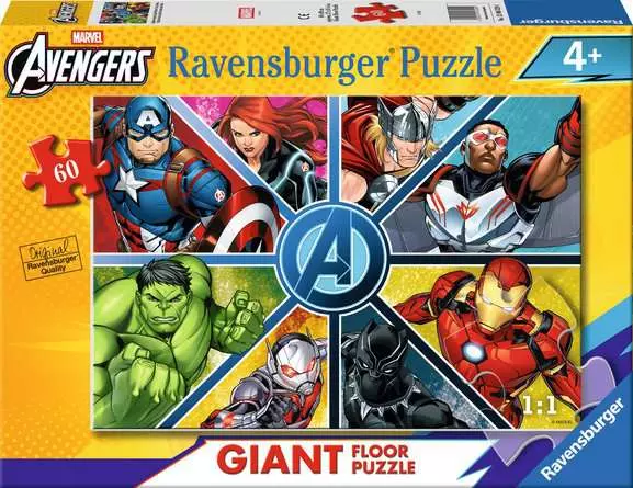 RAVENSBURGER PUZZLE AVENGERS 60 PZ 04329