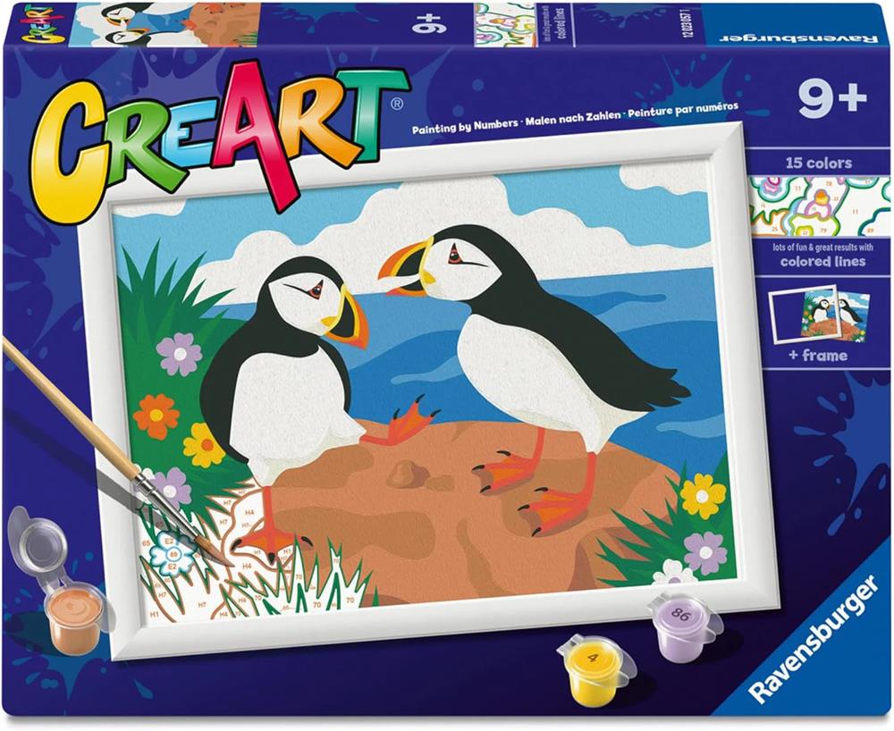 RAVENSBURGER CREART SERIE D - PULCINELLA DI MARE 23057