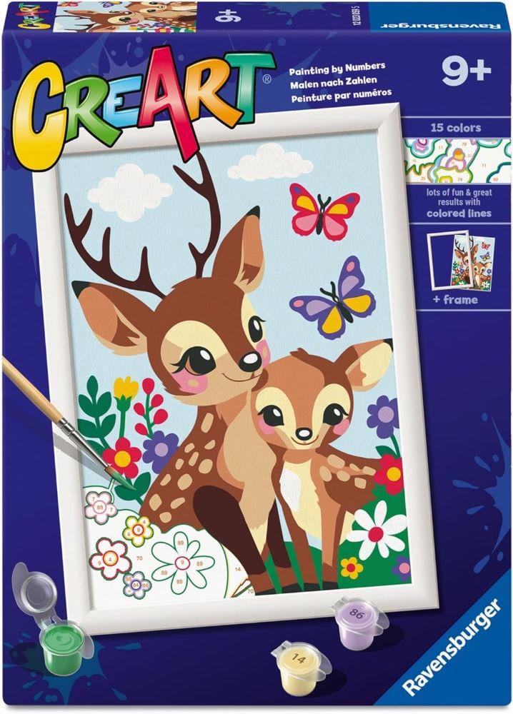 RAVENSBURGER CREART SERIE D - ADORABILI CERBIATTI 23059