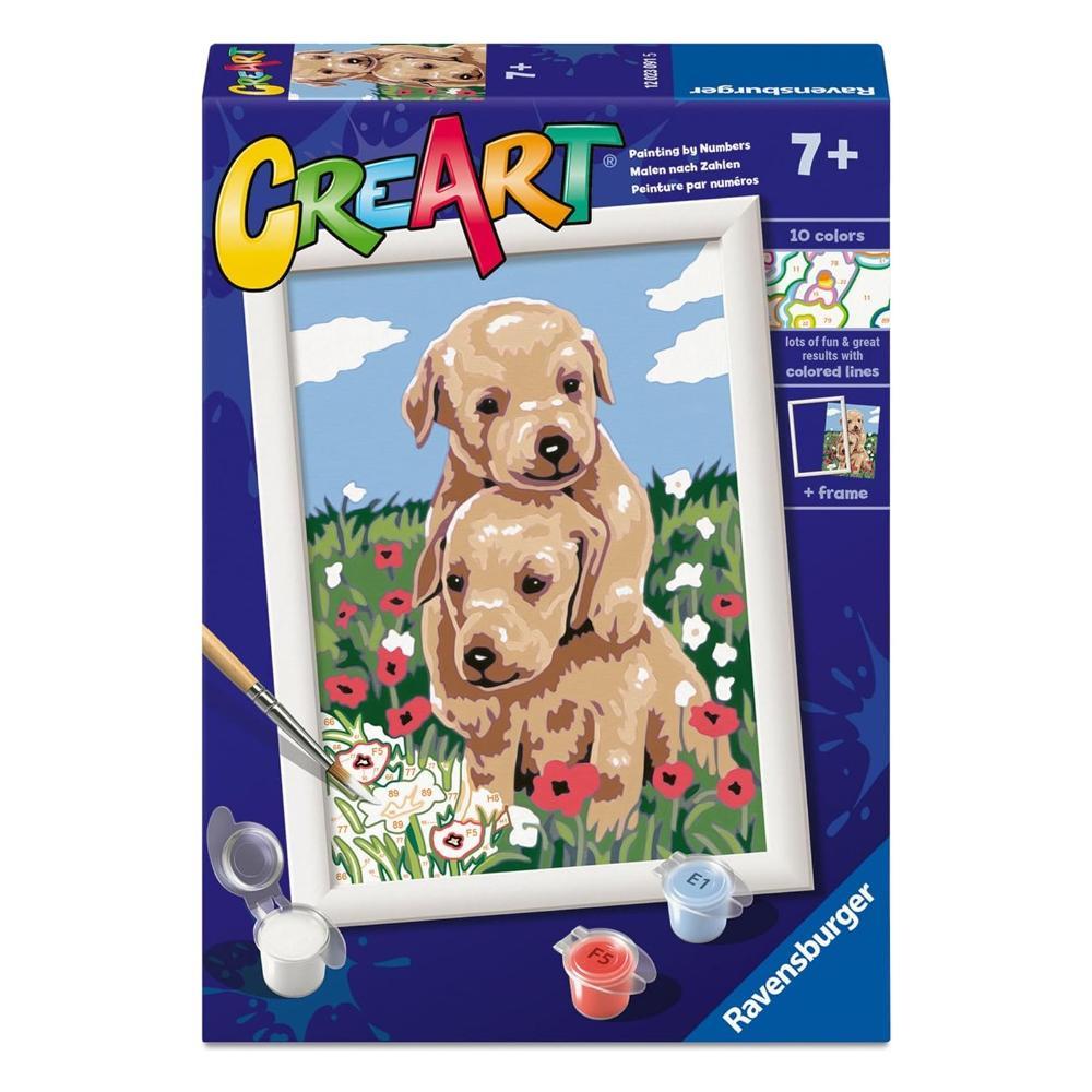 RAVENSBURGER CREART SERIE E - GOLDEN RETRIEVERS COCCOLOSI 23091
