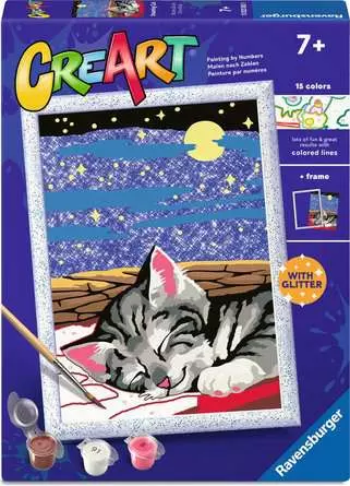 RAVENSBURGER CREART SERIE D - GATTO SOGNATORE 23262