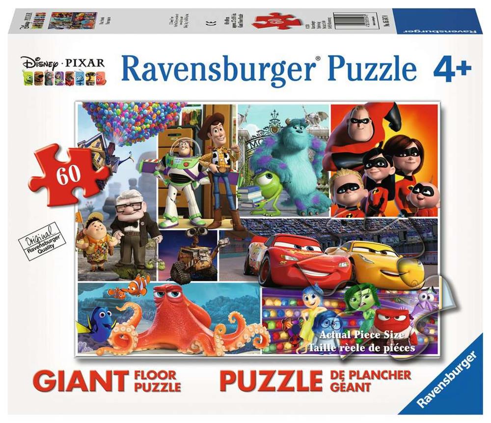 RAVENSBURGER PUZZLE DISNEY PIXAR FRIENDS GIANT 60 PZ 05547