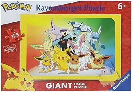 RAVENSBURGER PUZZLE POKÉMON GIANT 125 PZ 05641