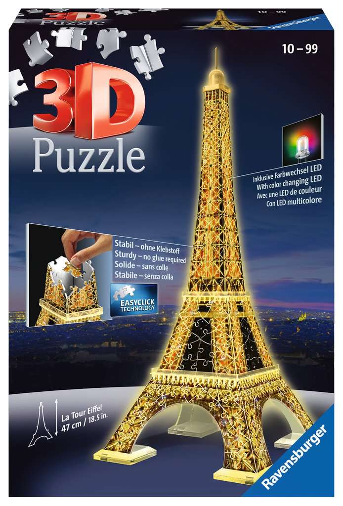 RAVENSBURGER  TOUR EIFFEL - NIGHT EDITION 12579