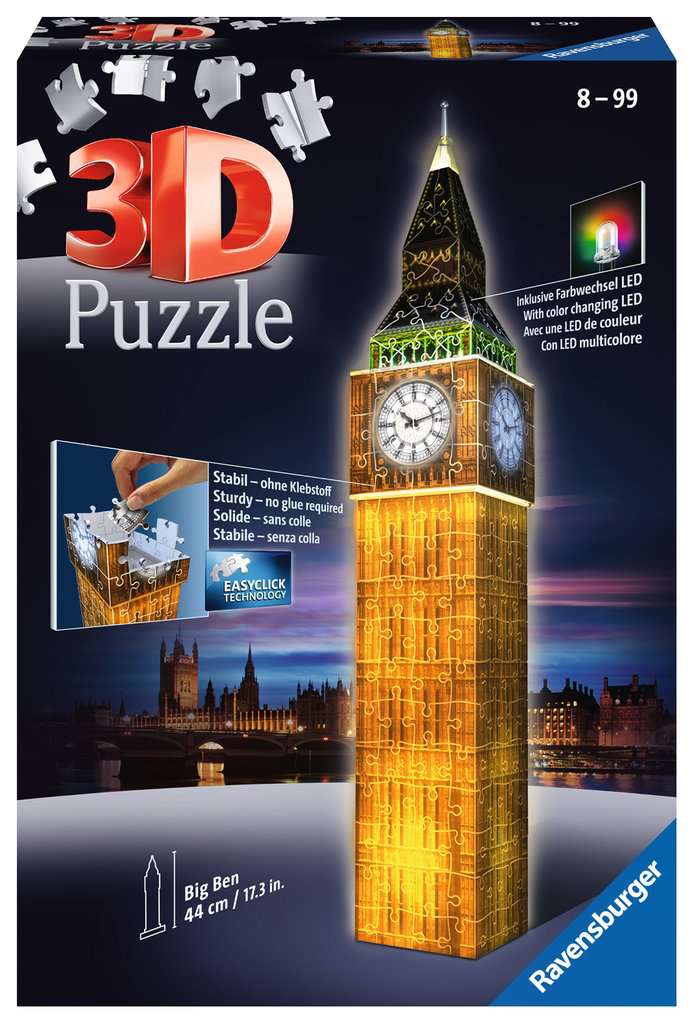 RAVENSBURGER  BIG BEN - NIGHT EDITION 12588