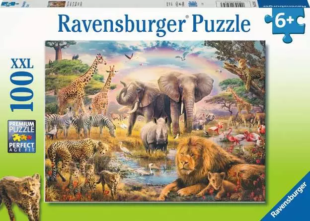 RAVENSBURGER PUZZLE LA SAVANA AFRICANA XXL 100 PZ 13284