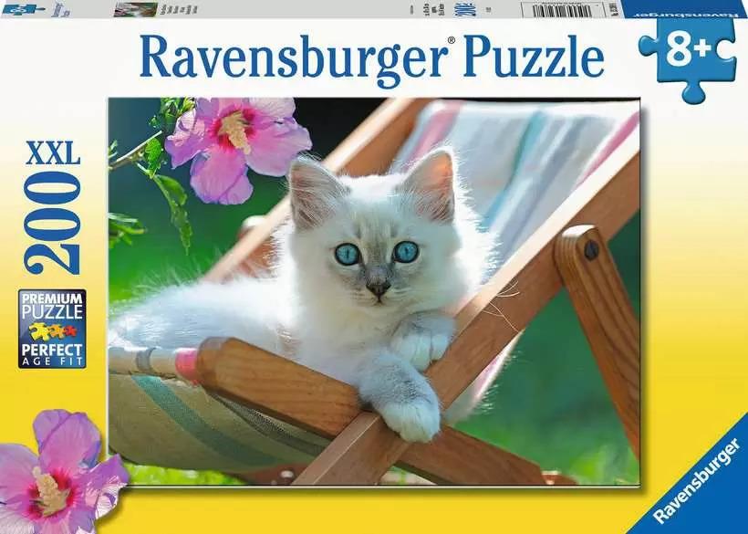 RAVENSBURGER PUZZLE MICIO BIANCO 200 PZ 13289