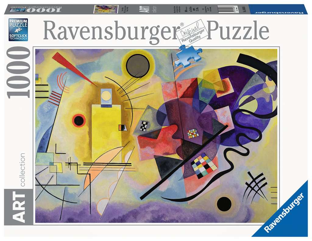 RAVENSBURGER  KANDINSKY, WASSILY:YELLOW, RED, BLUE 14848