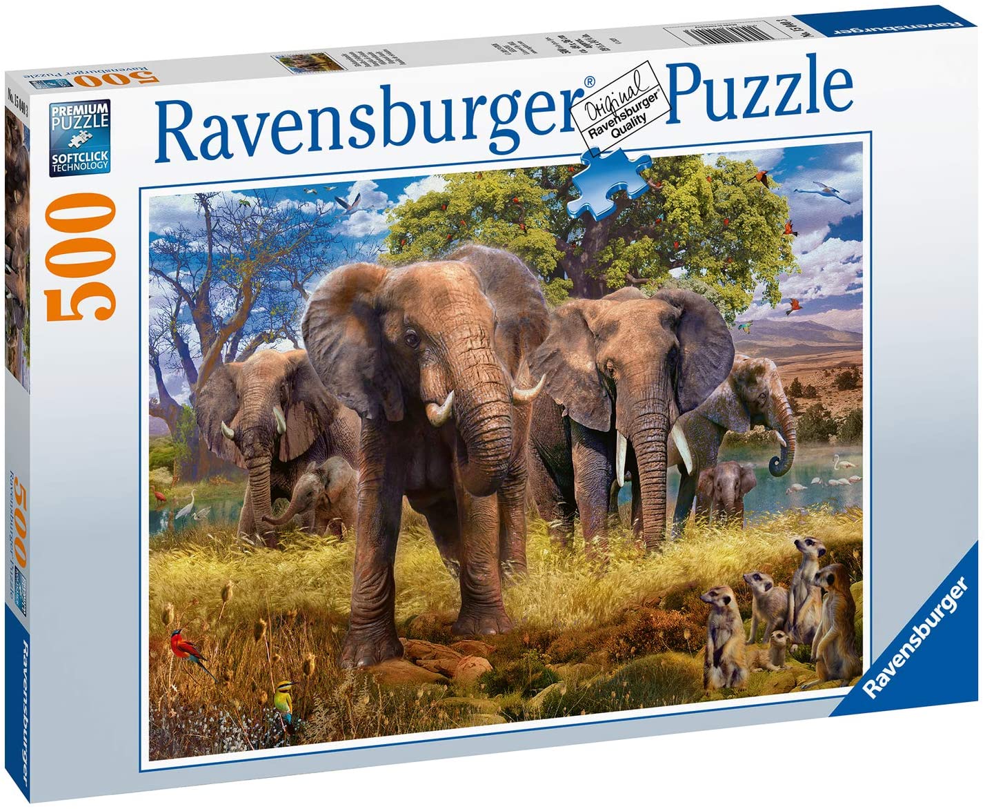 RAVENSBURGER FAMIGLIA DI ELEFANTI 15040