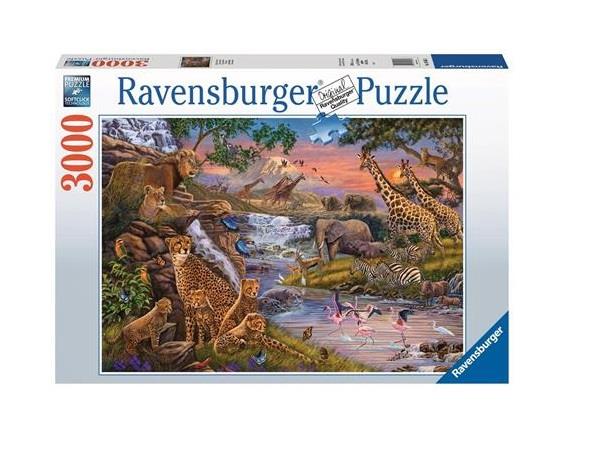 RAVENSBURGER PUZZLE 3000 PZ - IL REGNO ANIMALE 164653