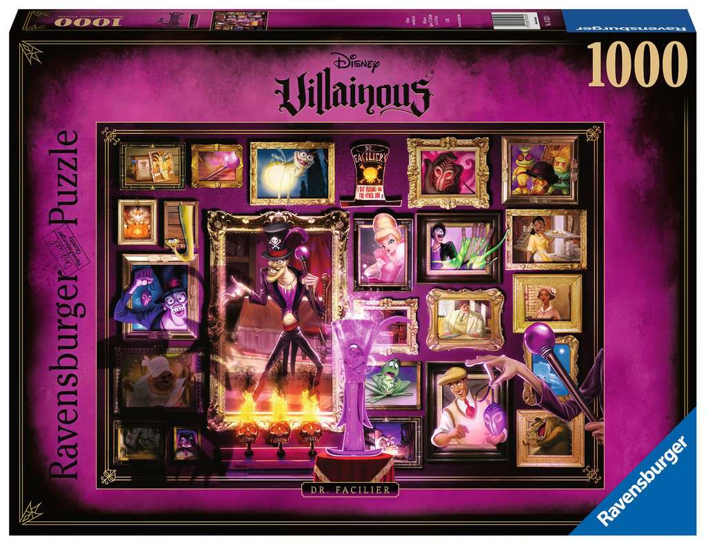 RAVENSBURGER  VILLAINOUS: DR. FACILIER 16523