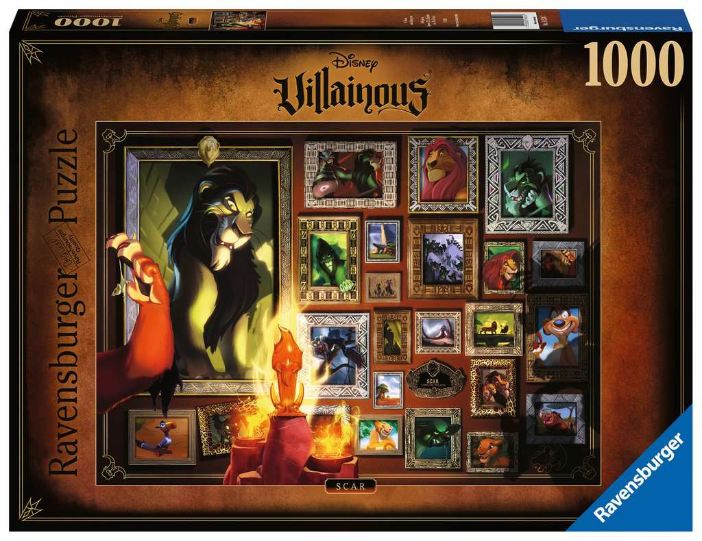 RAVENSBURGER  VILLAINOUS: SCAR 16524