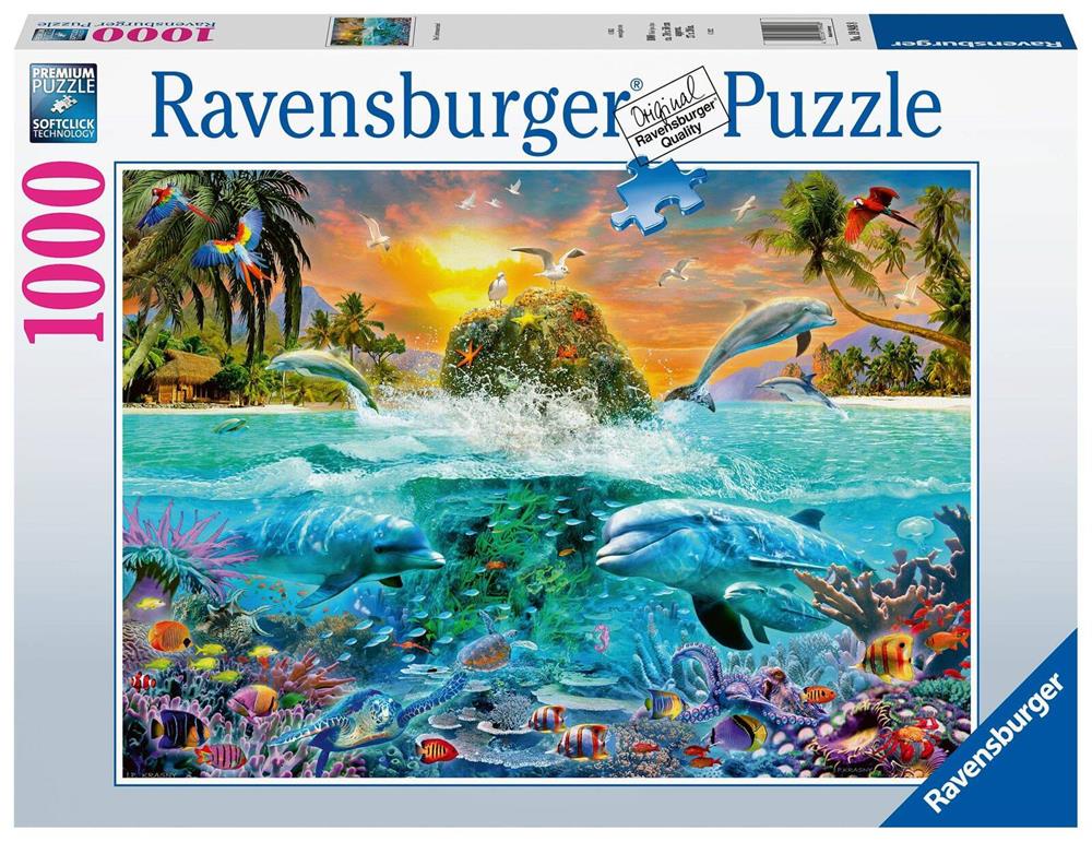 RAVENSBURGER PUZZLE UN TUFFO ALLE MALDIVE 2000 PZ 17441