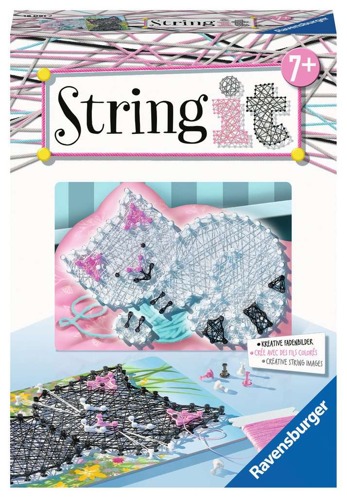 RAVENSBURGER  STRING IT MINI GATTINI 18091