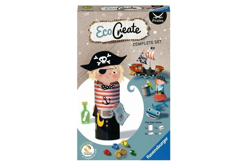 RAVENSBURGER ECOCREATE MINI PIRATES 18130