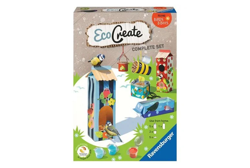 RAVENSBURGER ECOCREATE MIDI BIRDS&BEES 18143