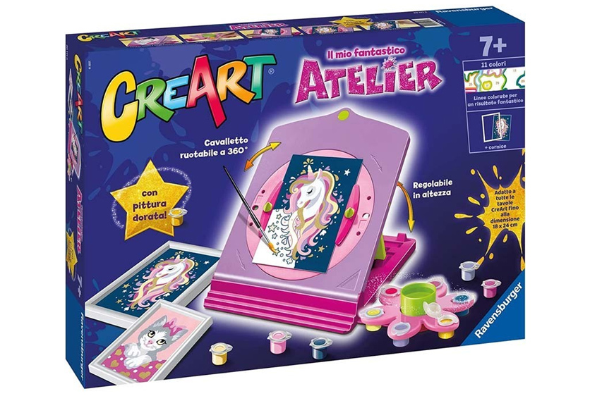 RAVENSBURGER CREART IL MIO FANTASTICO ATELIER UNICORNI 20171