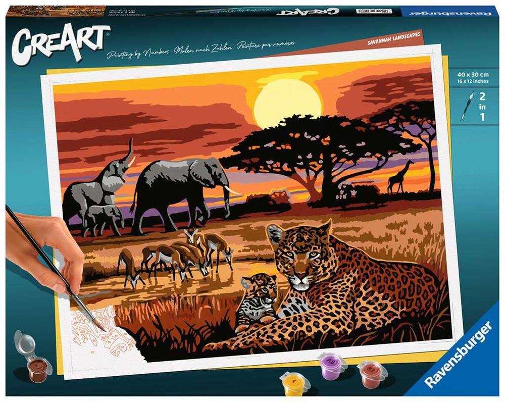 RAVENSBURGER CREART SERIE PREMIUM B - VITA NELLA SAVANA 23548