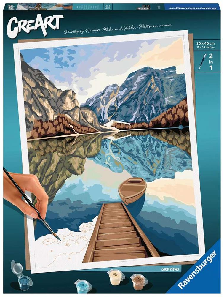 RAVENSBURGER CREART SERIE PREMIUM B - LAGO DI MONTAGNA 23612