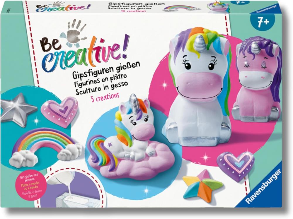 RAVENSBURGER UNICORNI - BE CREATIVE MIDI XL 25531