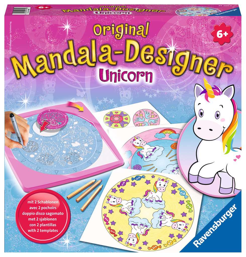 RAVENSBURGER  MANDALA DESIGNER® UNICORNO 29703