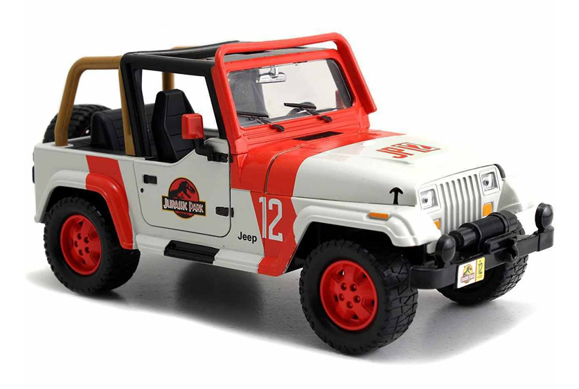 JADA JURASSIC PARK 1992 JEEP WRANGLER 1:24 253005