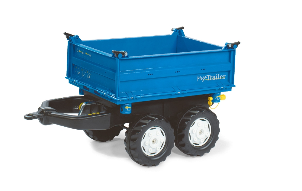 ROLLY TOYS MEGA TRAILER BLU 121106