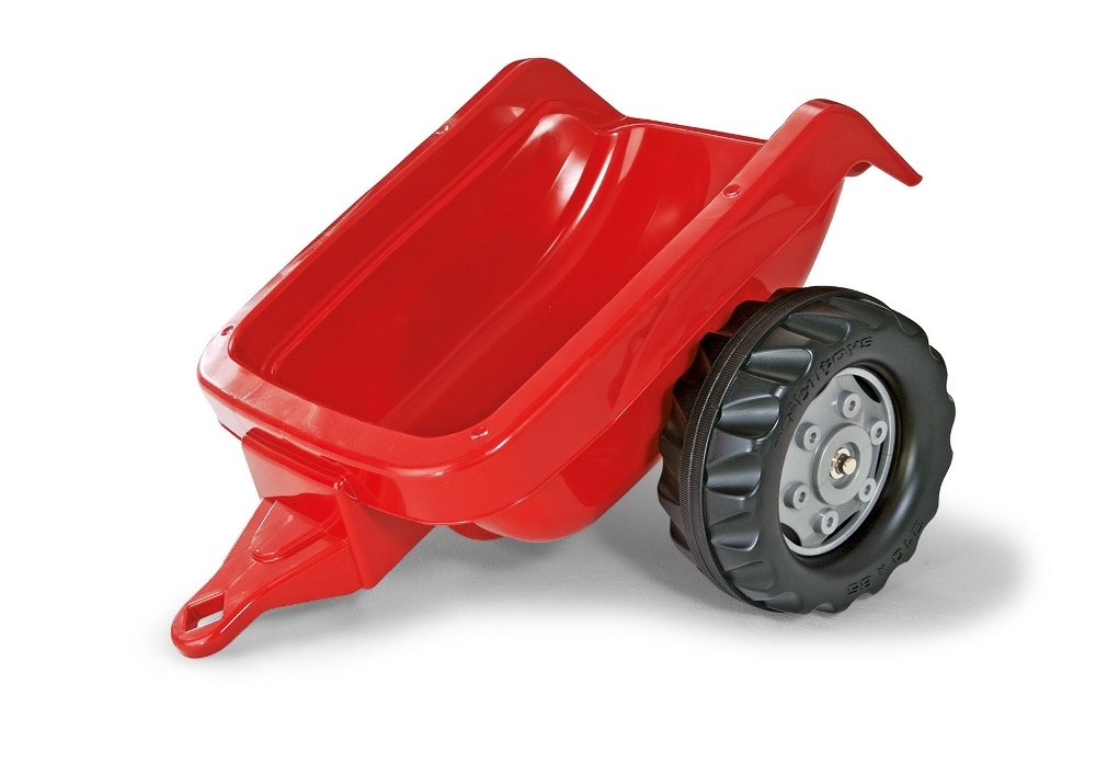 ROLLY TOYS ROLLYKID TRAILER RIMORCHIO ROSSO cod. 121717