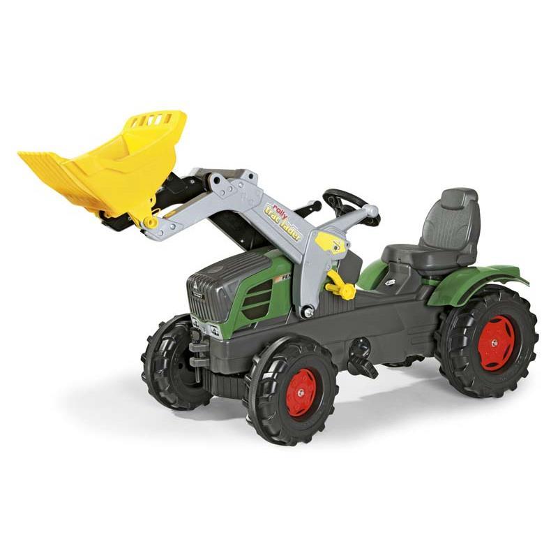 ROLLY TOYS ROLLYFARMTRAC TRATTORE FENDT 211 VARIO CON BENNA 611058