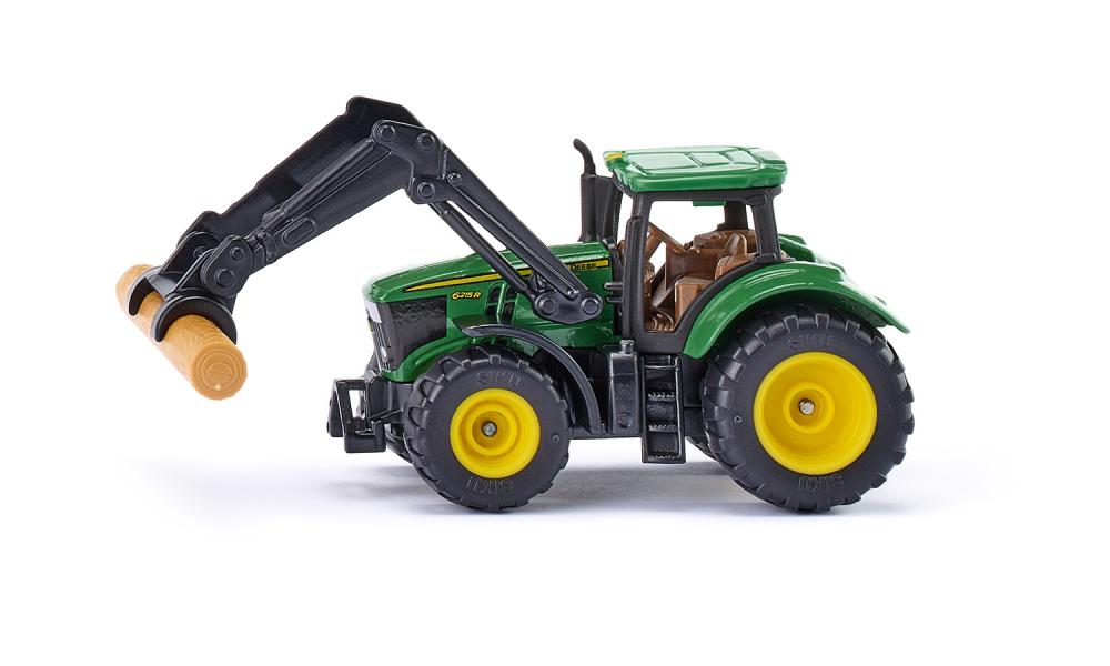 SIKU JOHN DEERE CON PINZA PORTA TRONCHI 1540