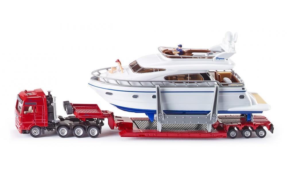 SIKU 1849 D/C CAMION+RIMORCHIO+YACHT1:87