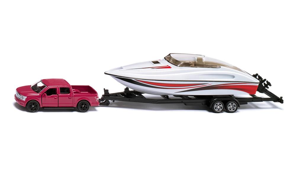 SIKU FORD F150 CON RIMORCHIO E MOTOSCAFO 2568