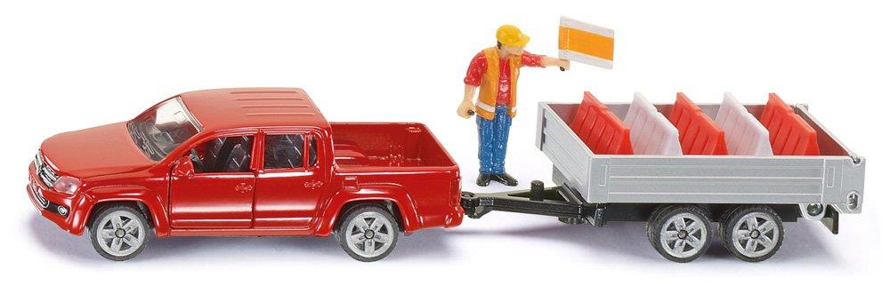 SIKU 3543 D/C PICK-UP CON RIMORCHIO 1:55