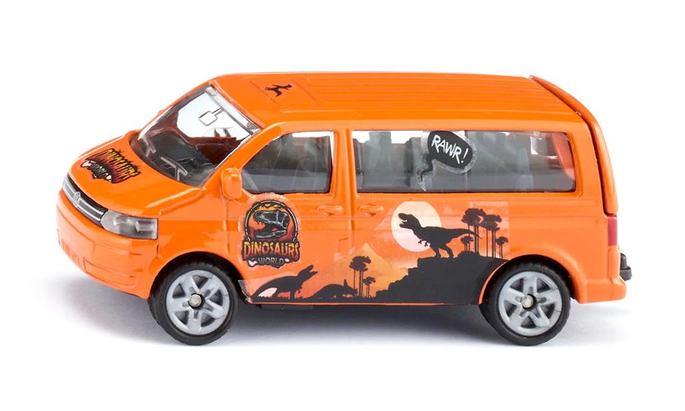 SIKU VW T5 MULTIVAN CON ADESIVI DINOSAURI 1070
