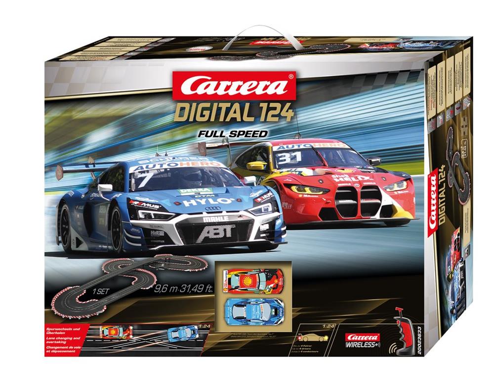 CARRERA DIGITAL 124 FULL SPEED - SET CIRCUITO 20023633