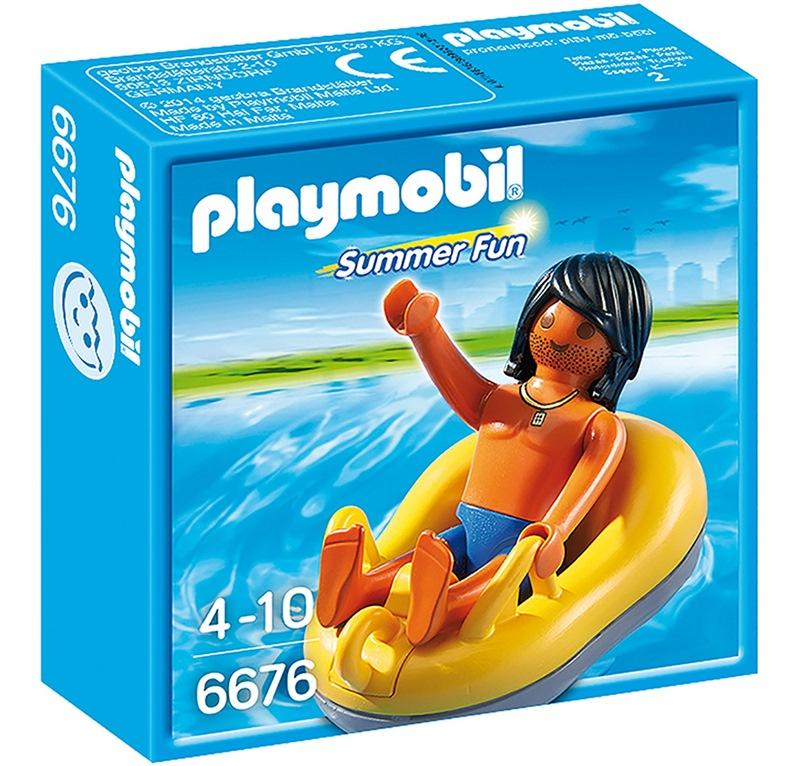 PLAYMOBIL RAGAZZO CON COPERTONE GONFIABILE 6676