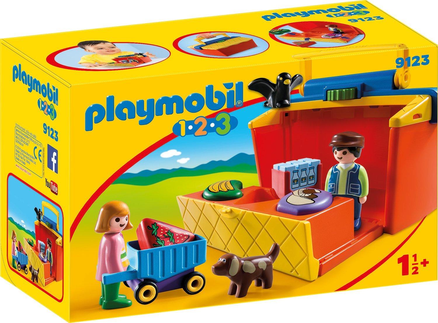 PLAYMOBIL BANCARELLA PORTATILE 1.2.3 9123