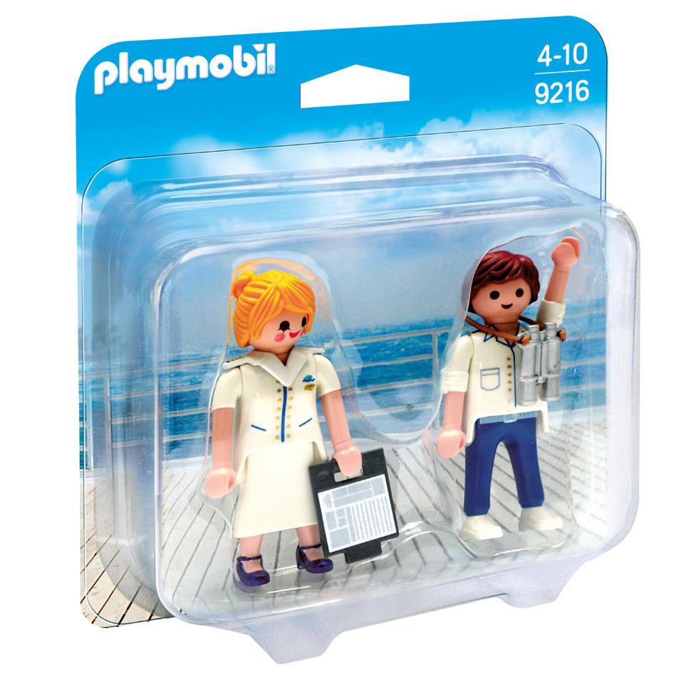 PLAYMOBIL  COMANDANTE E HOSTESS  9216